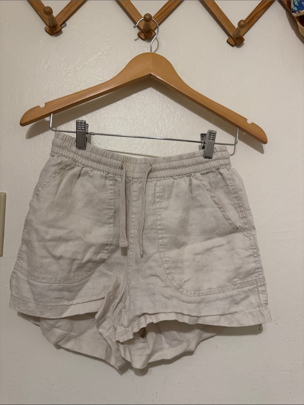 Quince 100% European Linen Shorts XS